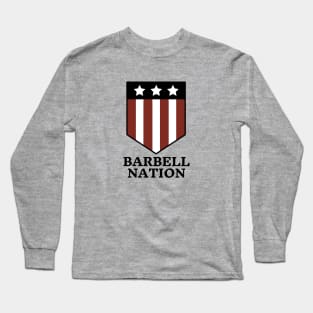 Barbell nation. Long Sleeve T-Shirt